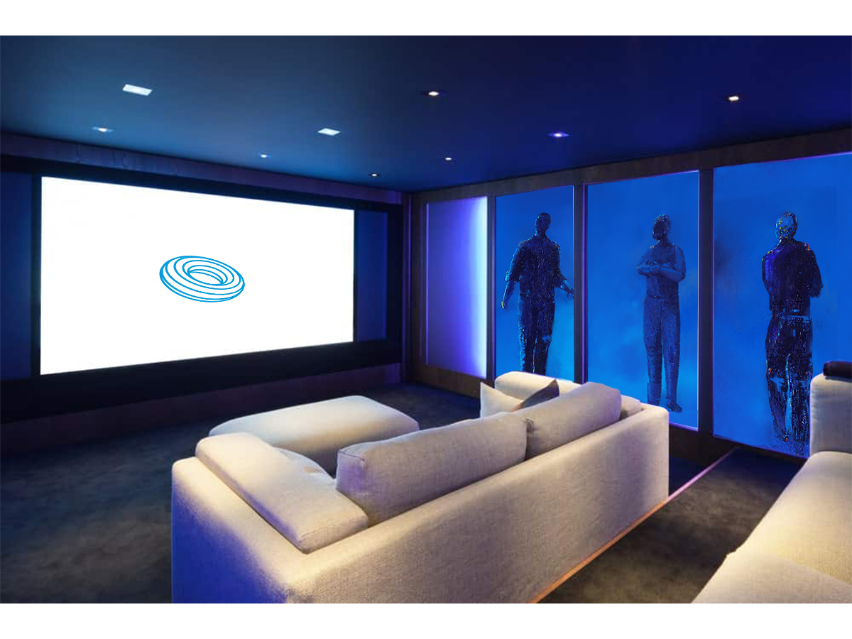 Anne Reid Artist work featured in premium listening room context