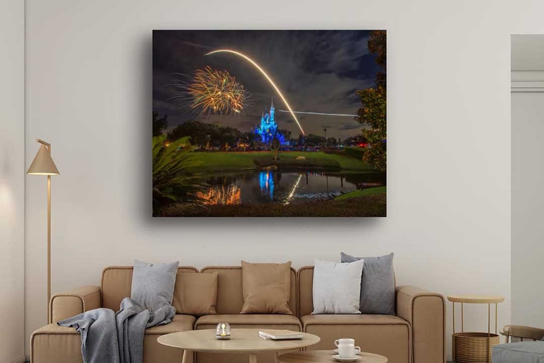 Wishes and Tinker Bells Flight - Disney Canvas Wall Art