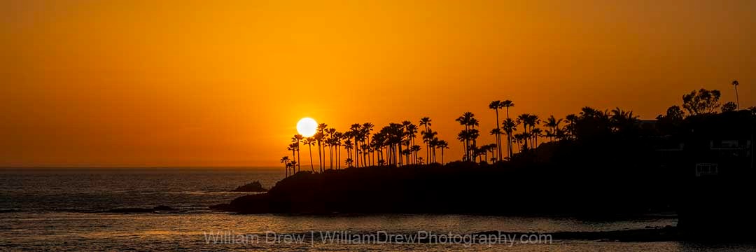 California Dreamscape: A Laguna Beach Sunset fine art photograph by William Drew