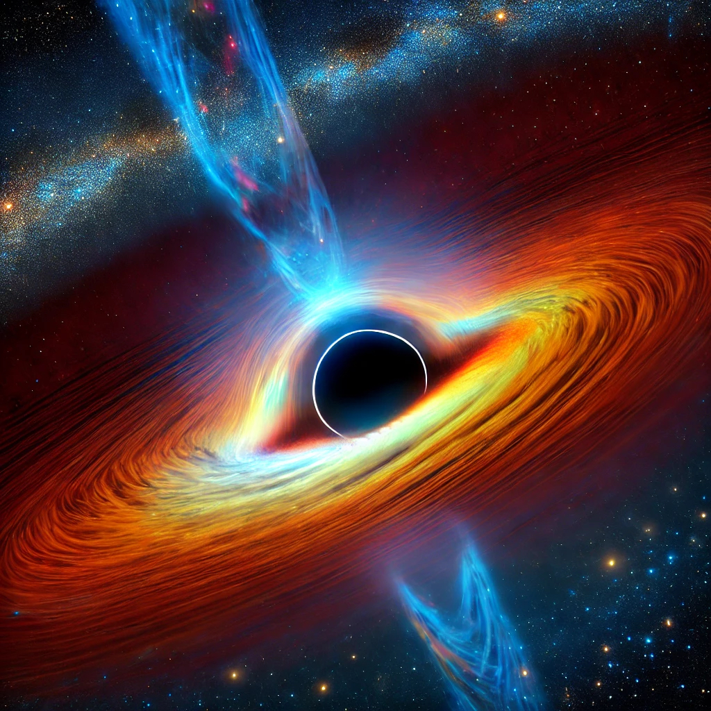 Black Hole Formation in Cosmic Space – Gravity and Light