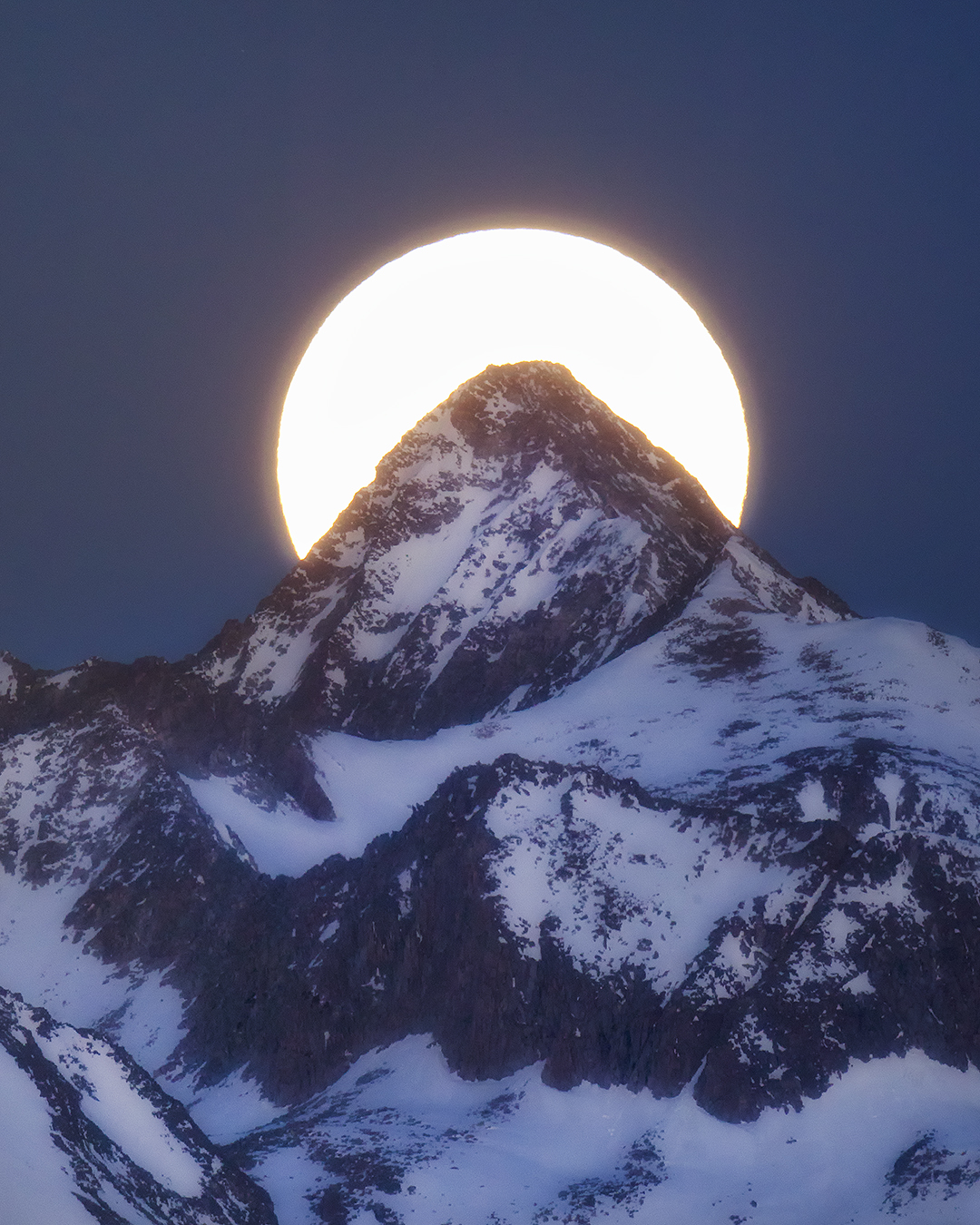 Supermoon by Robbie George – Celestial Geometry of Light