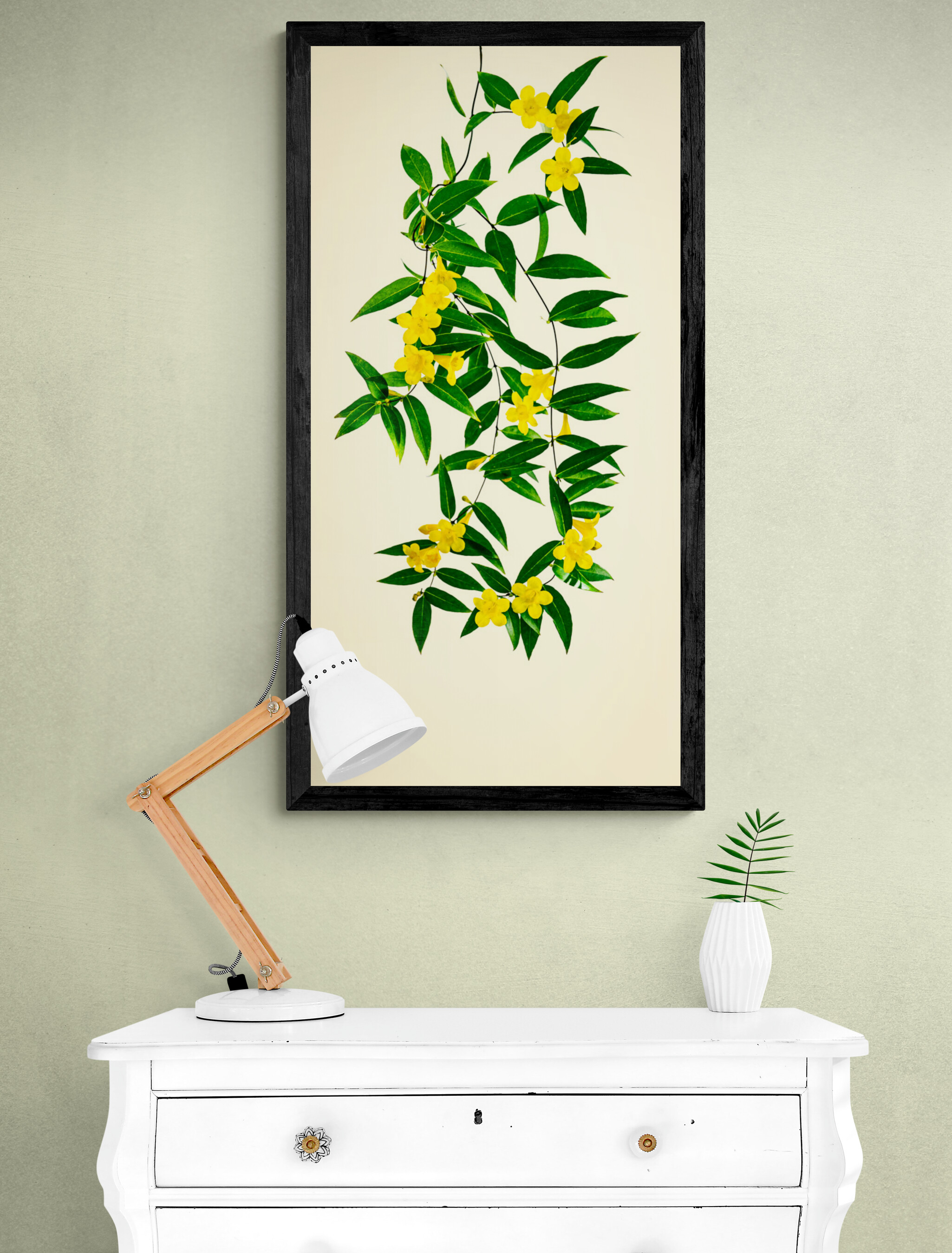 Vine and Flowers