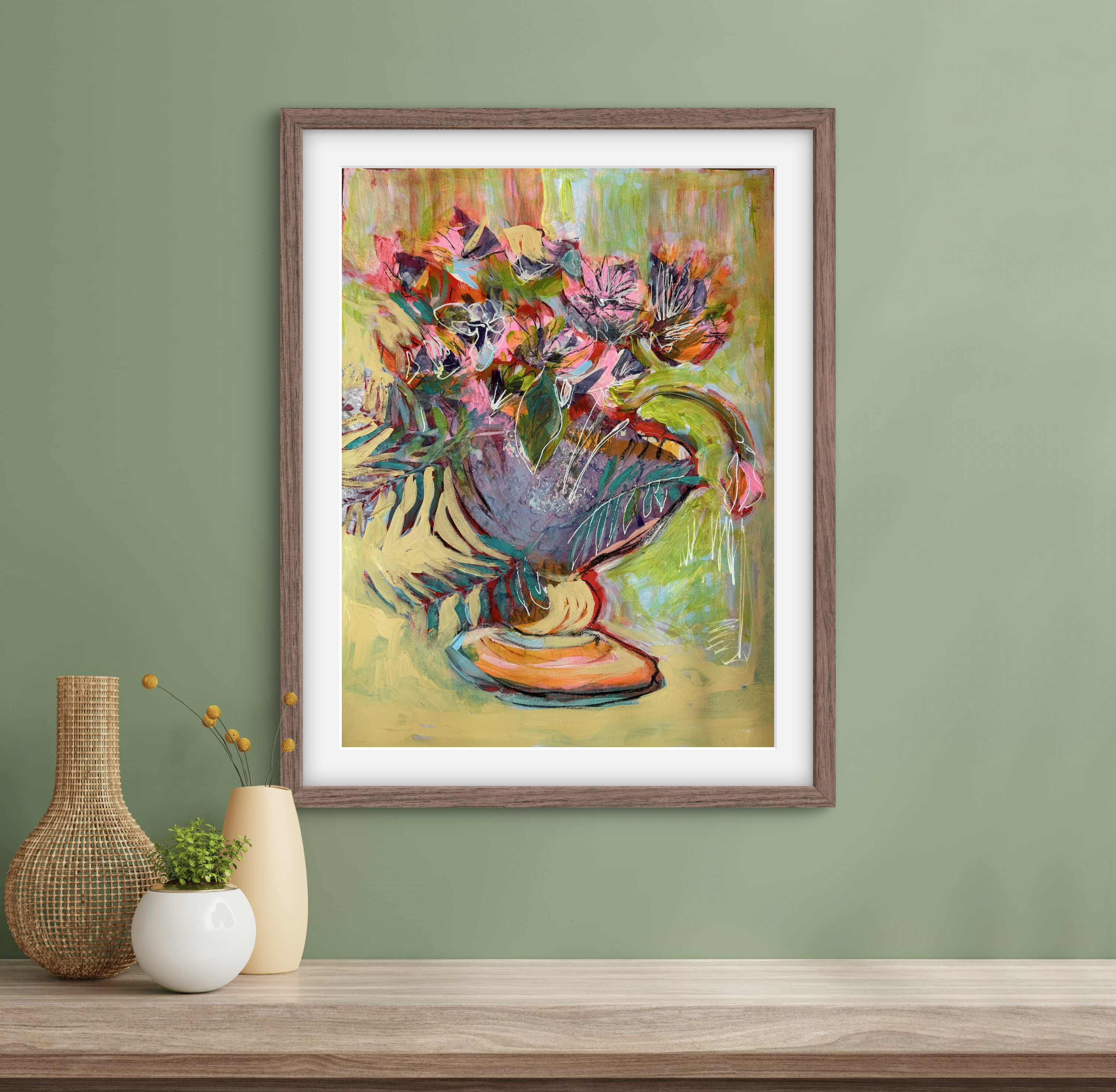 Bouquet of Hearts framed limited edition