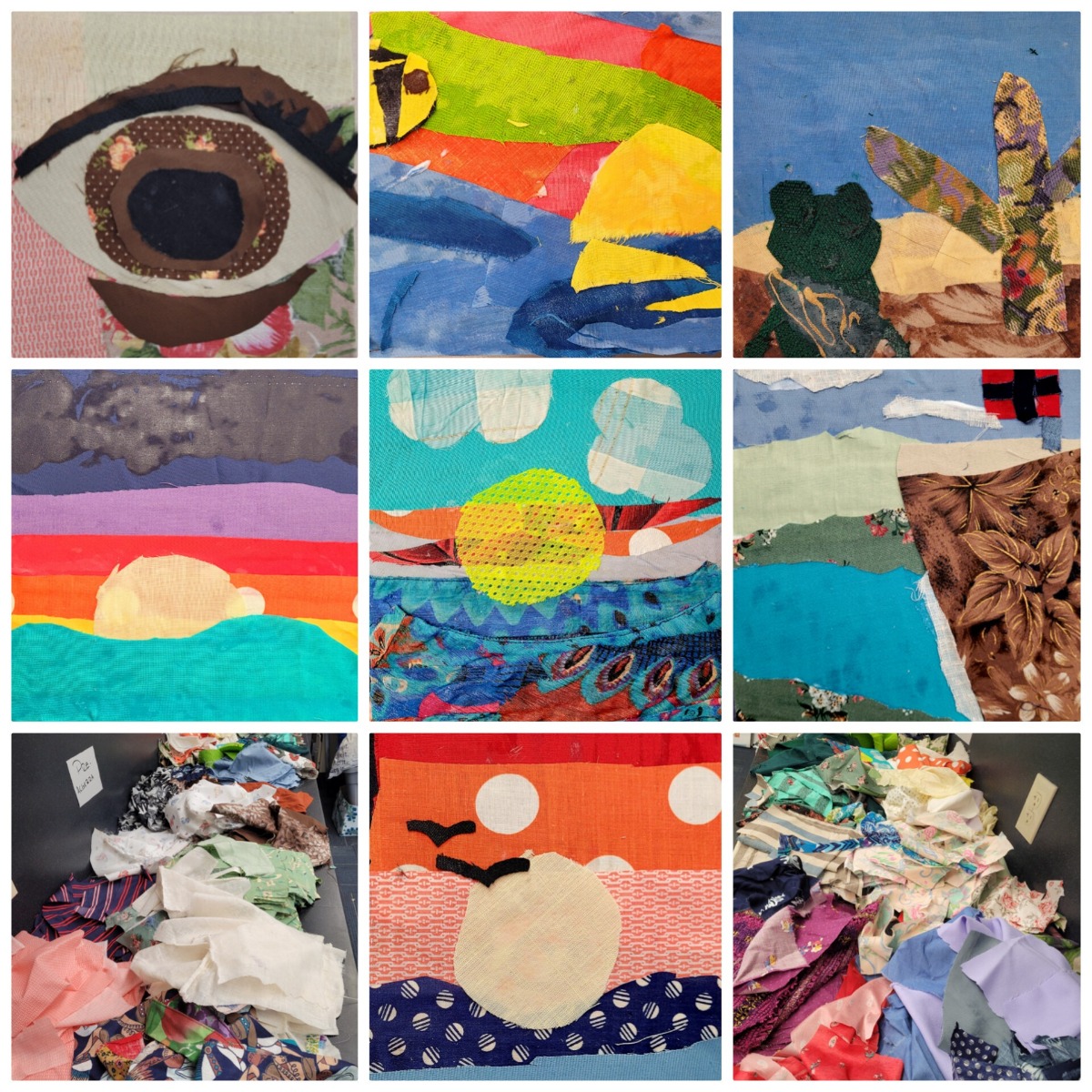 Fabric Collage