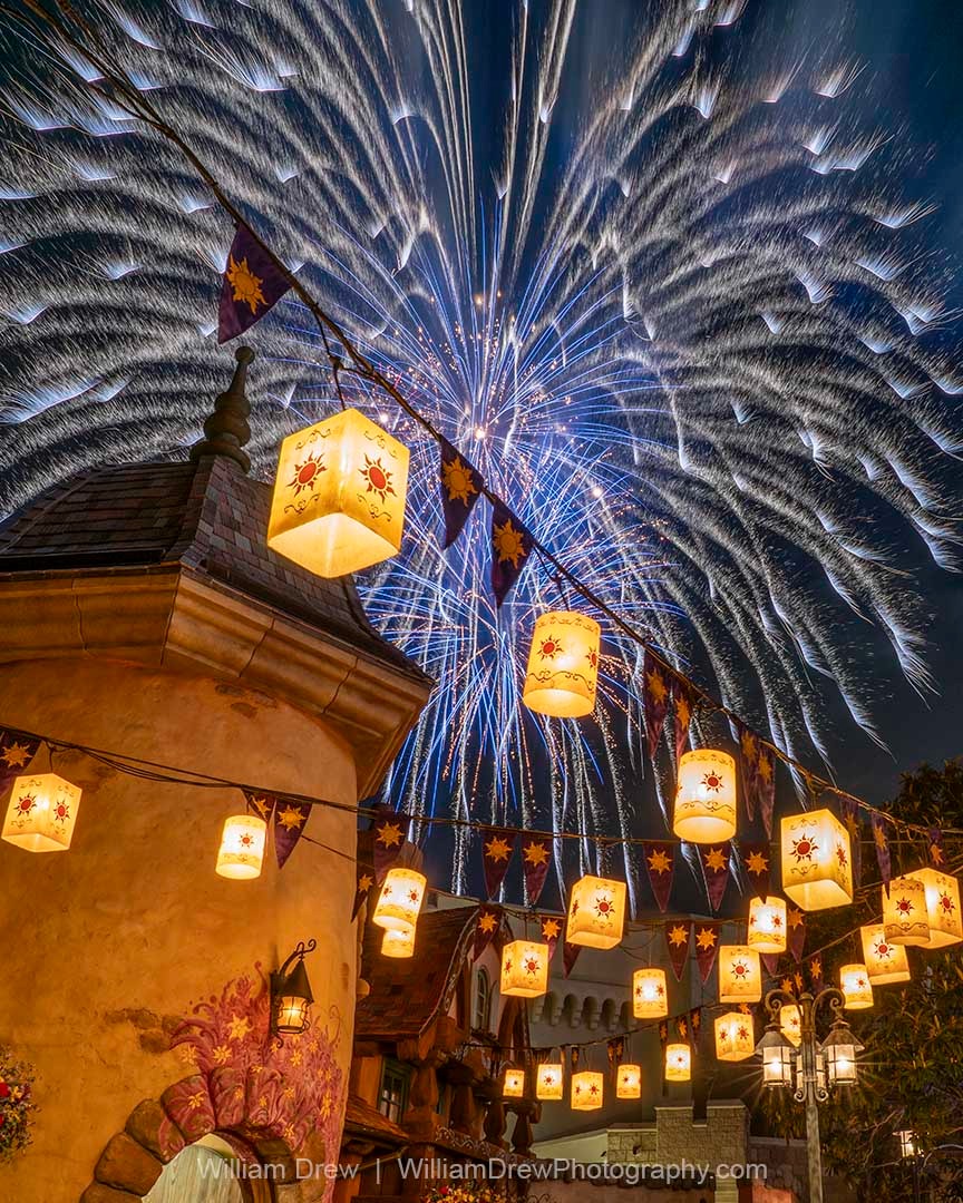 Find Your Happily Ever After Disney Fireworks Photograph