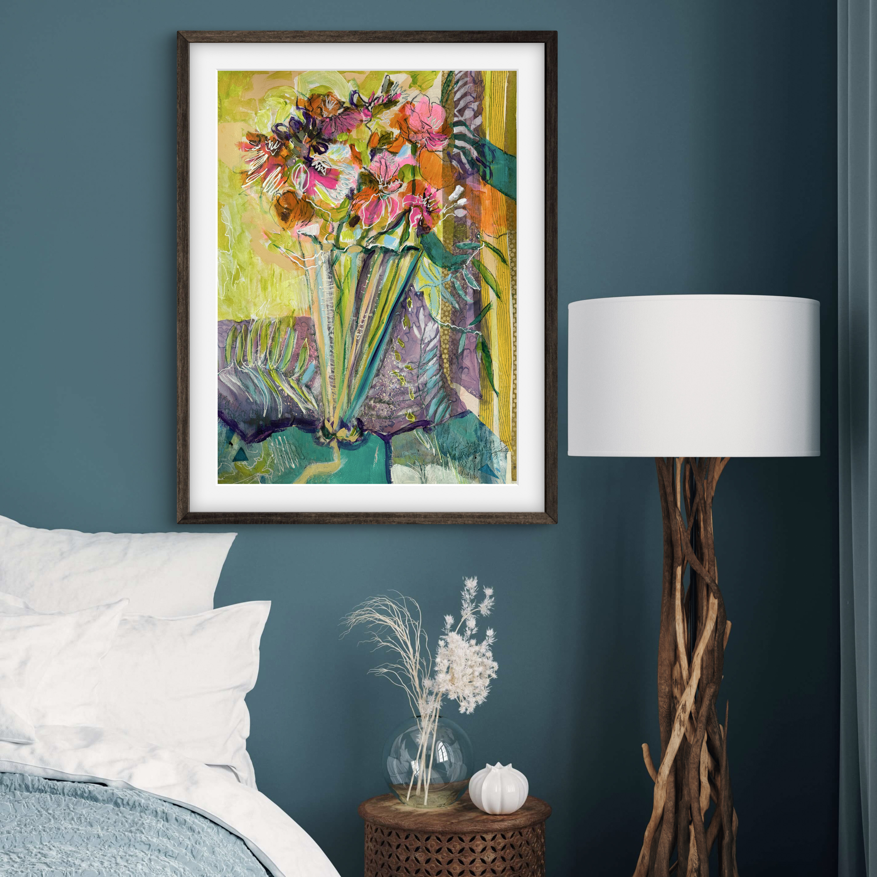 Bouquet of Hearts framed limited edition