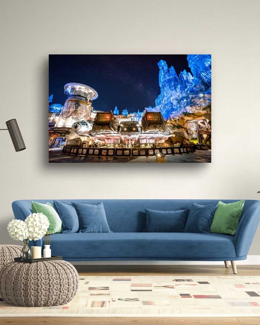 Millennium Falcon Metal Wall Art