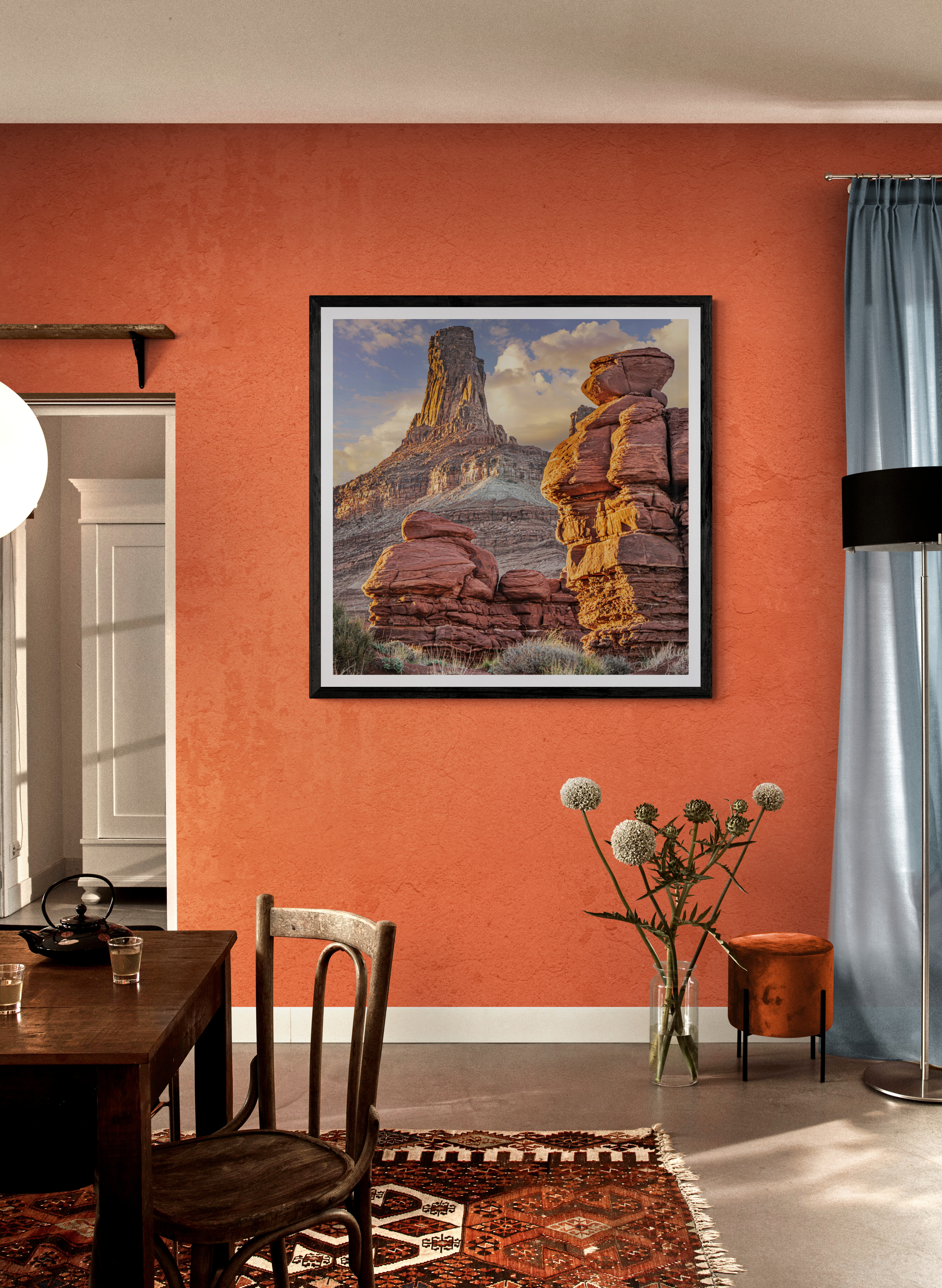 Rocks and Butte