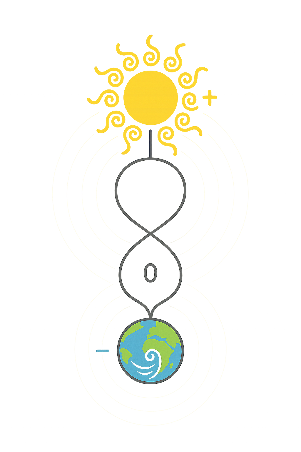 The Fertile Circuit of Spin — Sun seeding Earth through a toroidal flow of light, water, and resonance