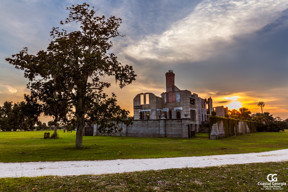 Dungeness Sunset, Cumberland Island, Coastal Georgia