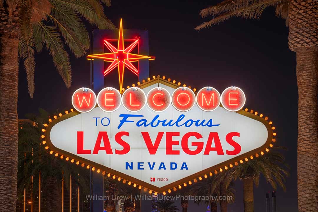 Welcome to Fabulous Las Vegas – Iconic Las Vegas Sign Wall Art | William Drew Photography