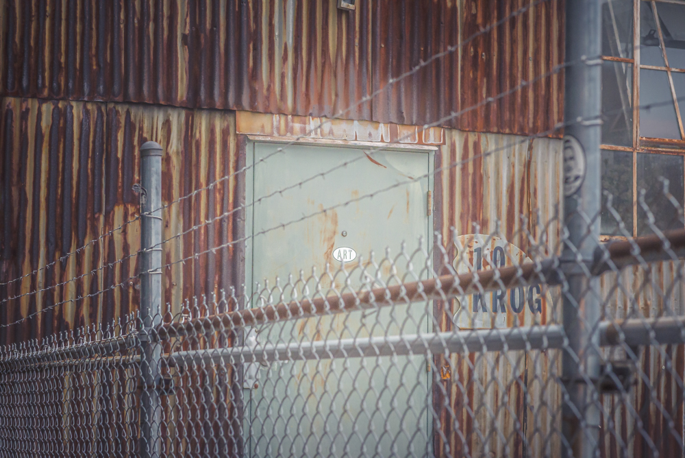 A door on Krog Street in Atlanta