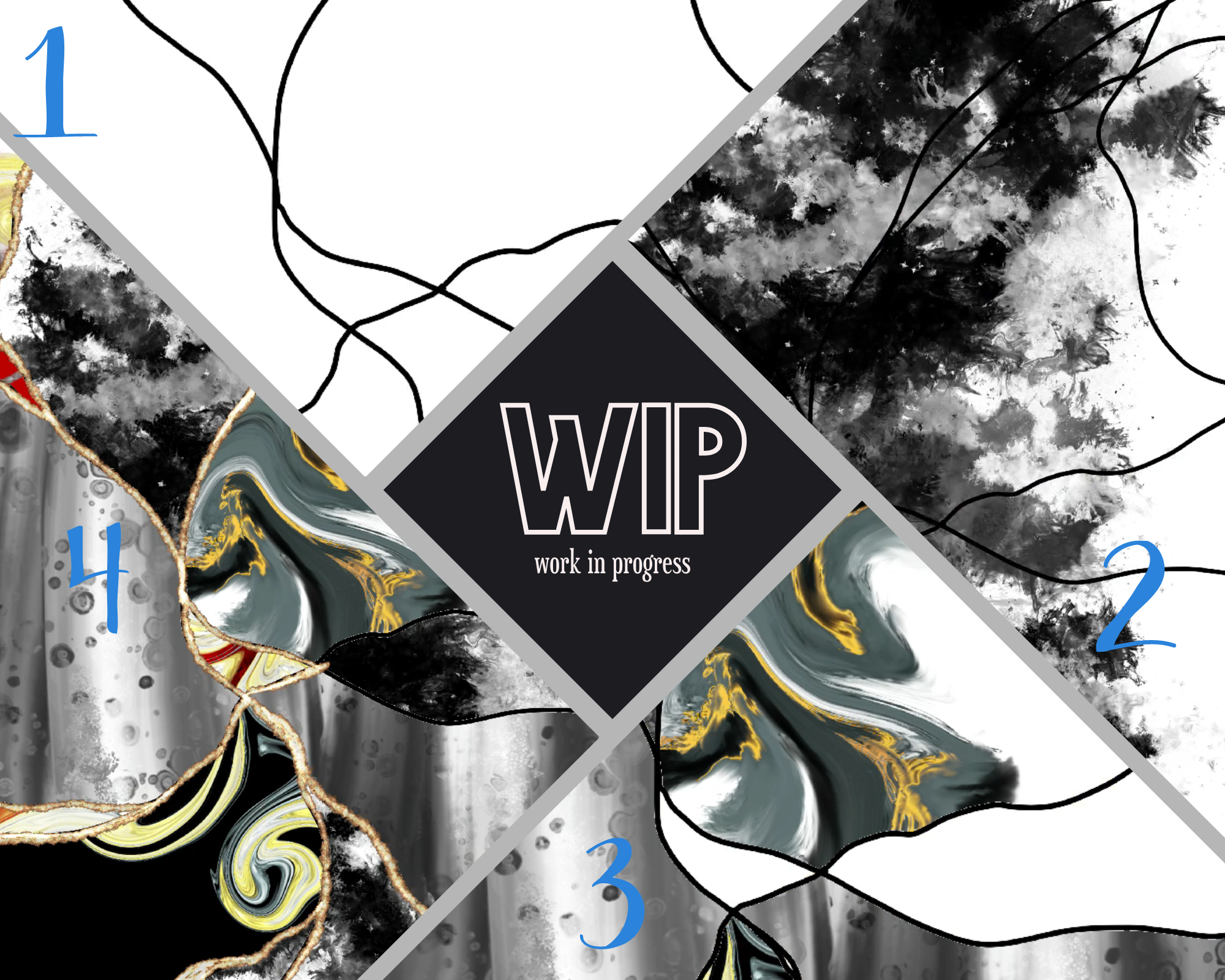 Work in progress photo collage.