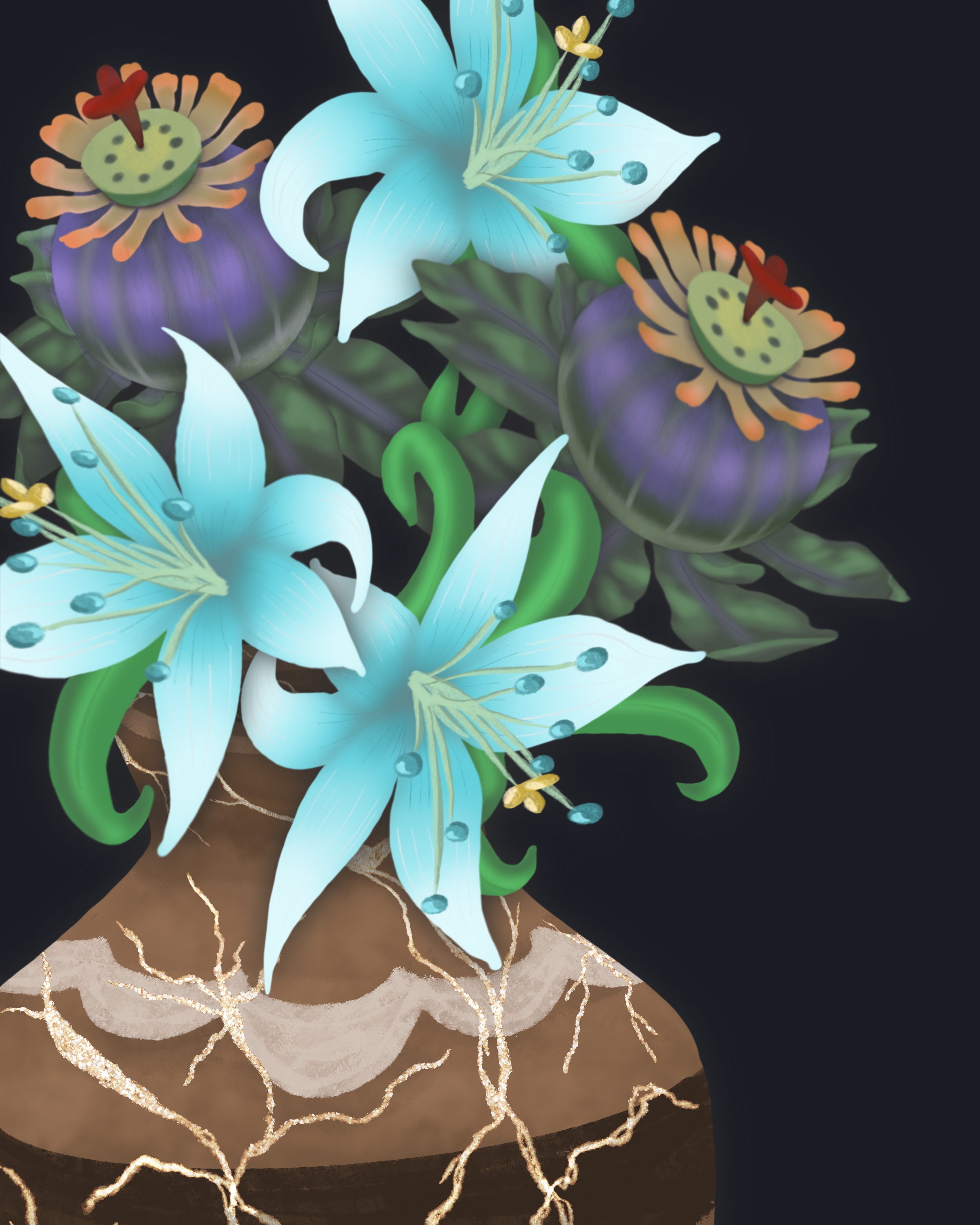 Finished version of "Fragile" shown in full.