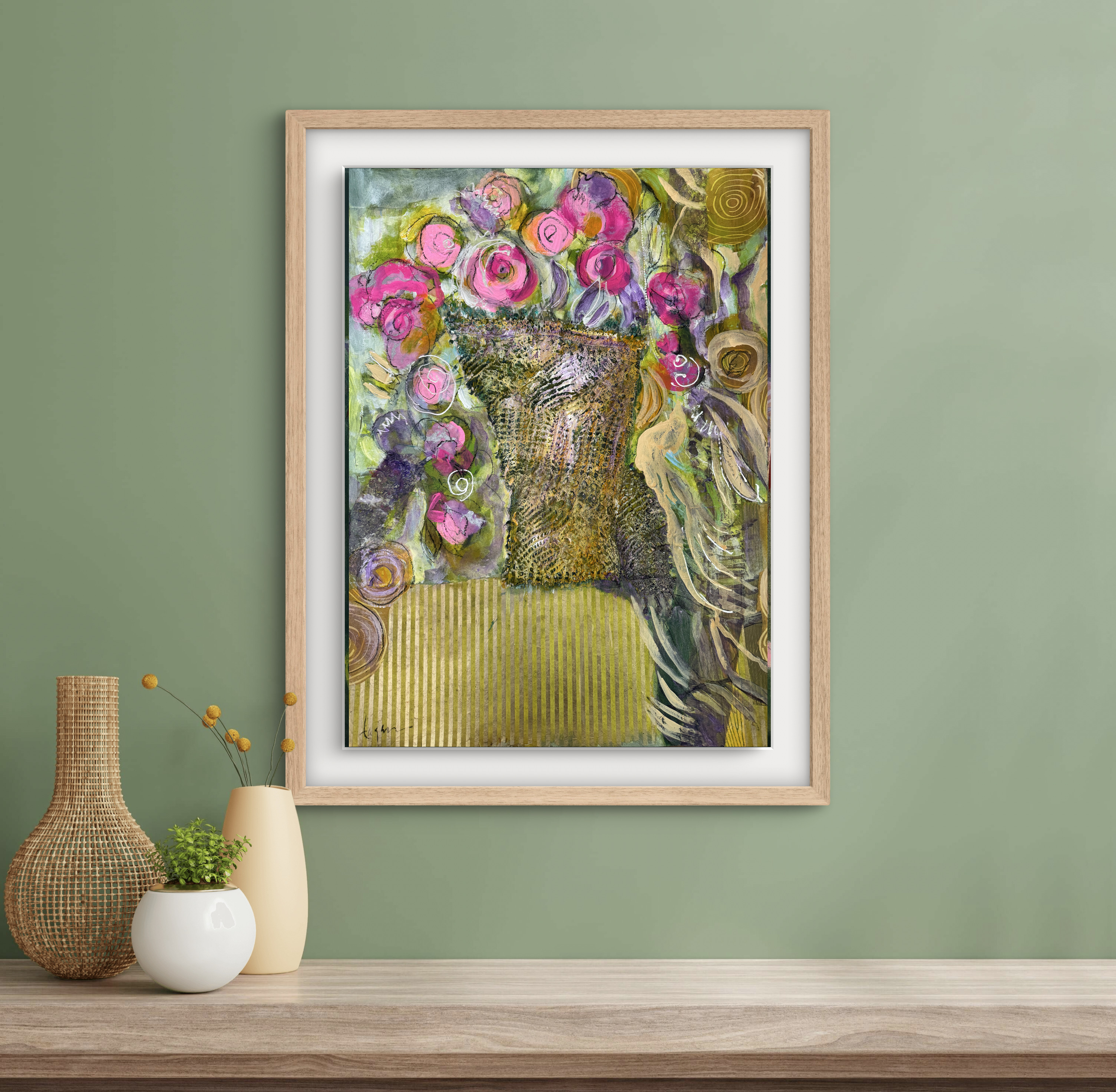 Bouquet of Hearts framed limited edition
