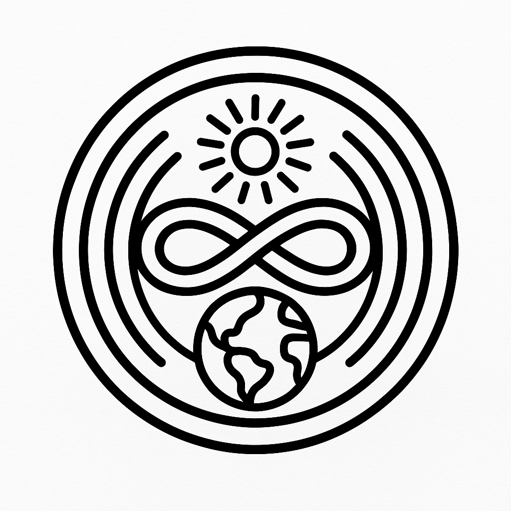 Black and white Starglyph map glyph showing Earth as a radiant, encoded memory grid—cosmic resonance etched in planetary geometry