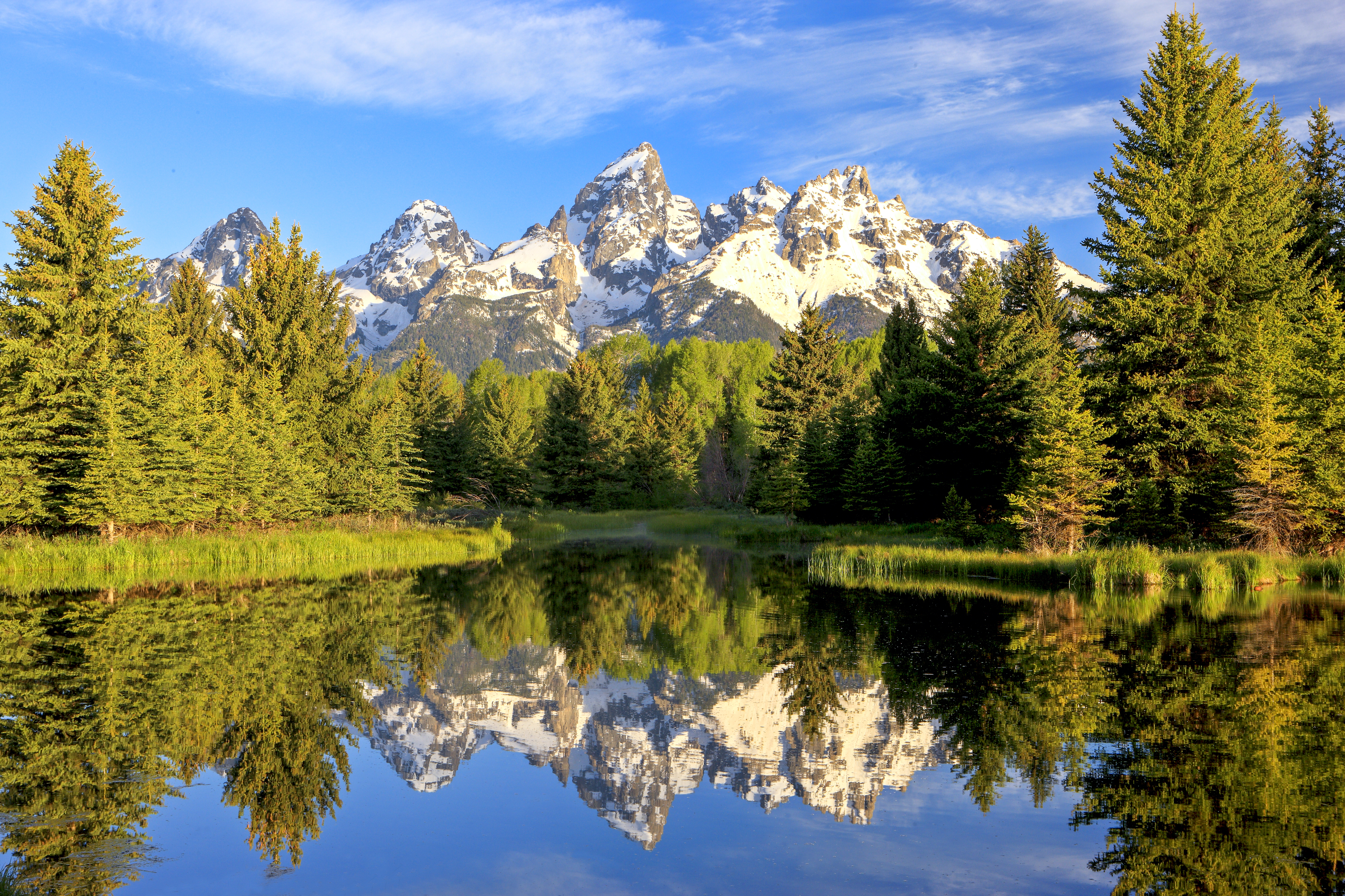 Schwabacher Landing – Autumnal water reflections as visual timekeepers