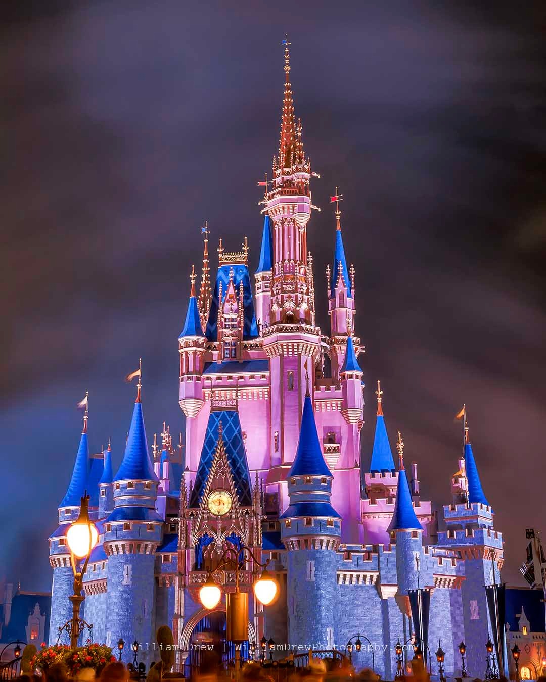 A Castle in the Night - Disney Wall Art | William Drew Photography