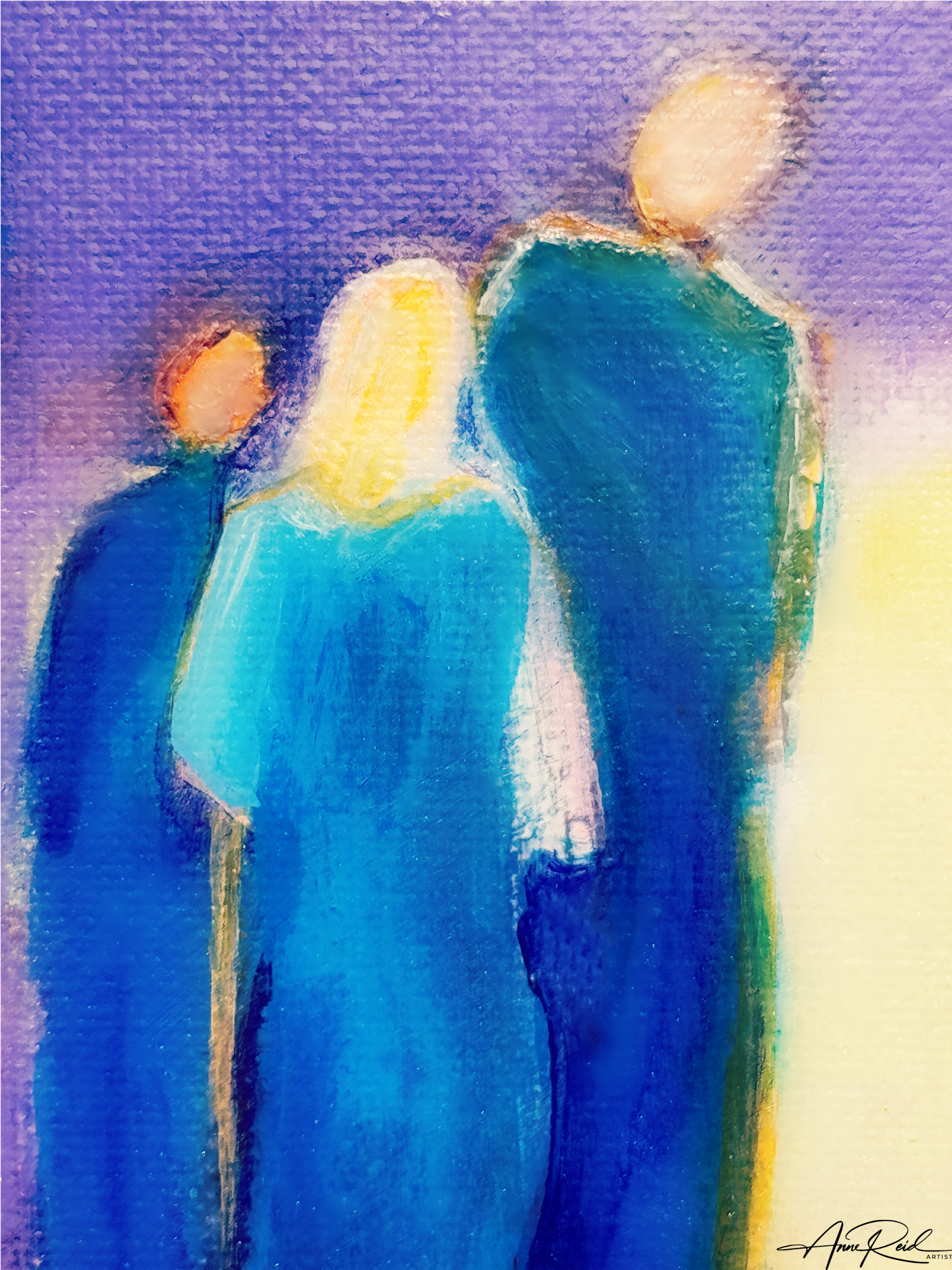 She Belongs fine art prints by Anne Reid Artist shown in a warm welcoming interior