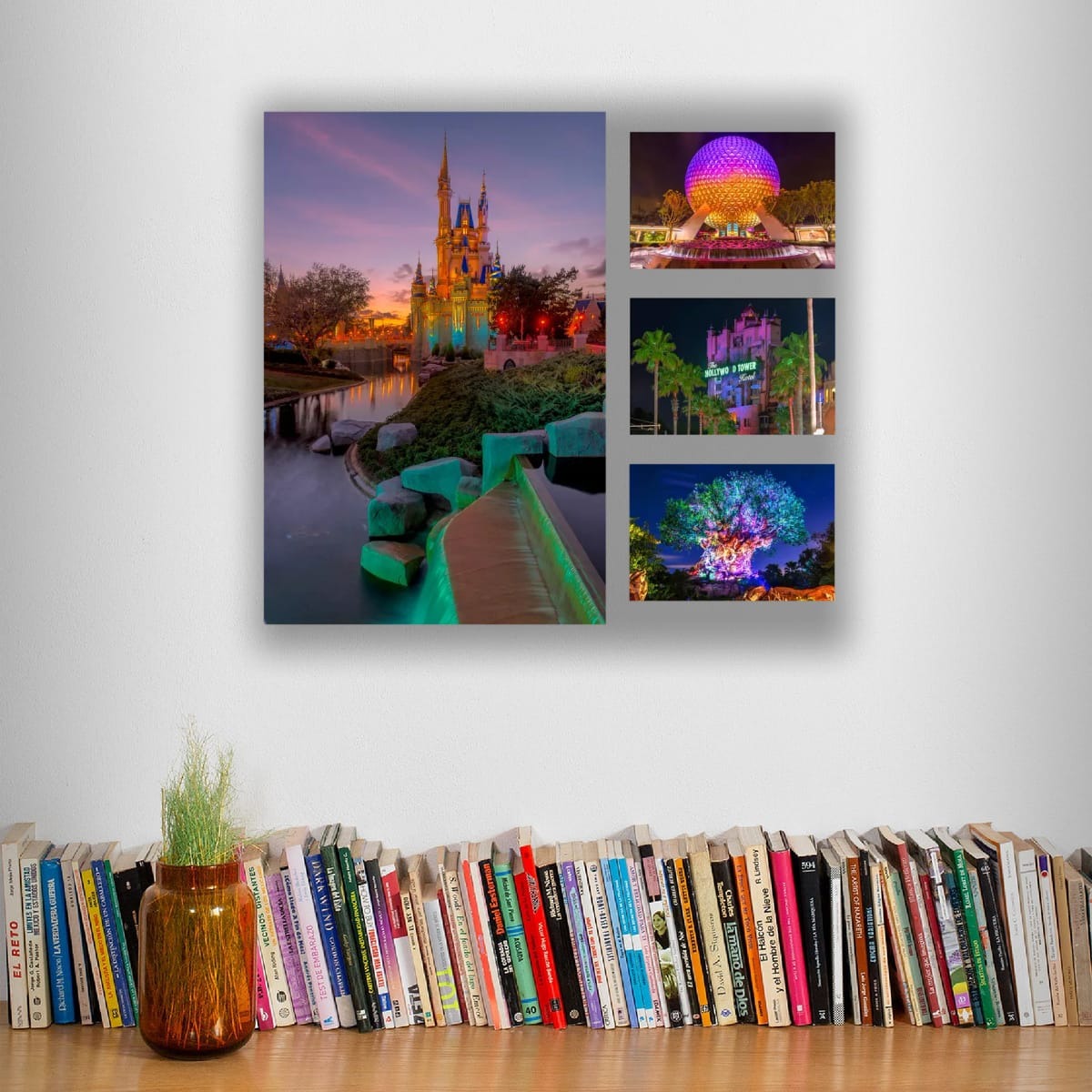 4-Piece Canvas Disney Wall Art Set