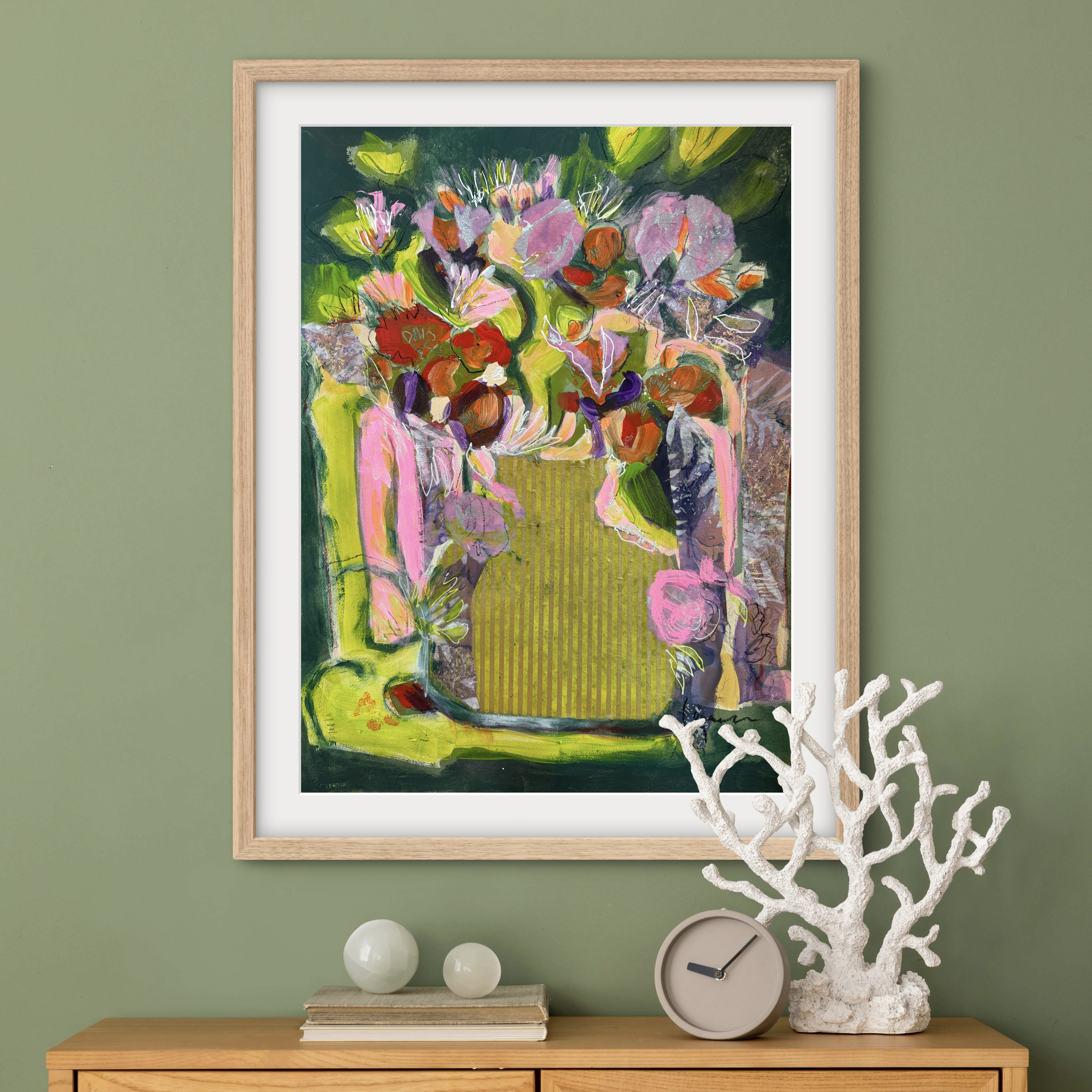 Bouquet of Hearts framed limited edition